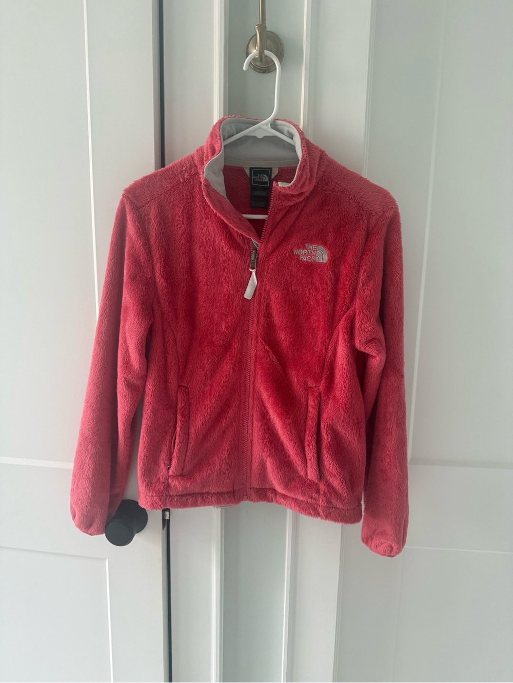 The North Face Women’s Pink Fleece Jacket - Cozy Full-Zip